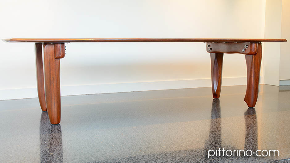 'milonga' hand shaped timber dining / boardroom table, Sydney, Australia